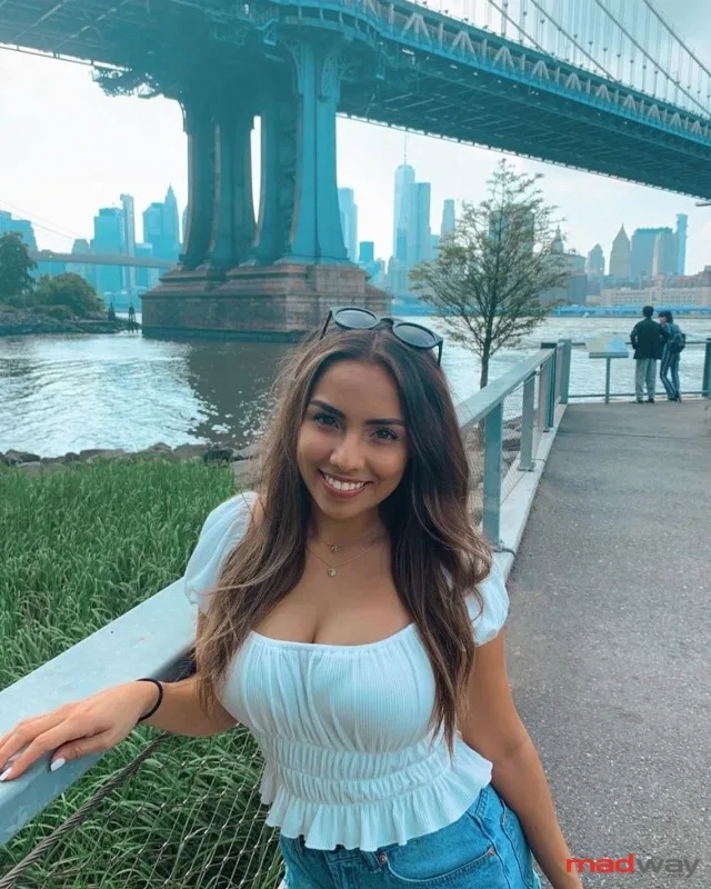 Busty brunette