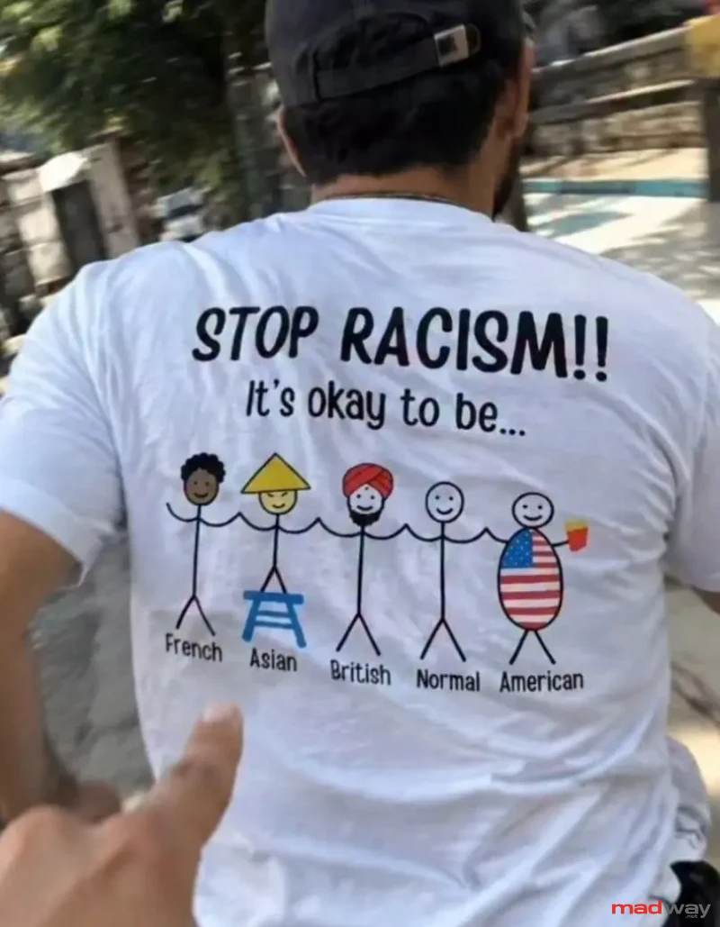 Stop racism!!!⁠