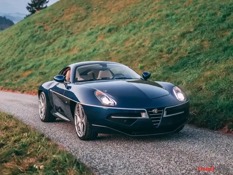 The Alfa Romeo Disco Volante by Touring