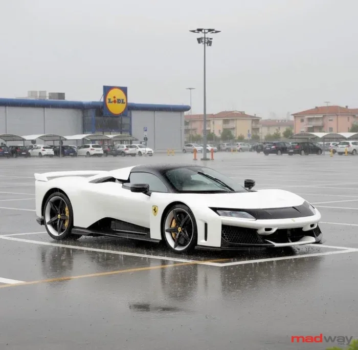 Ferrari F80 on shopping