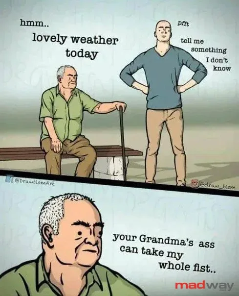 Quality time with grandpa