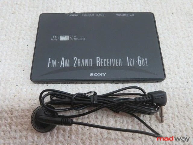 Sony ICF-602 FM Radio card